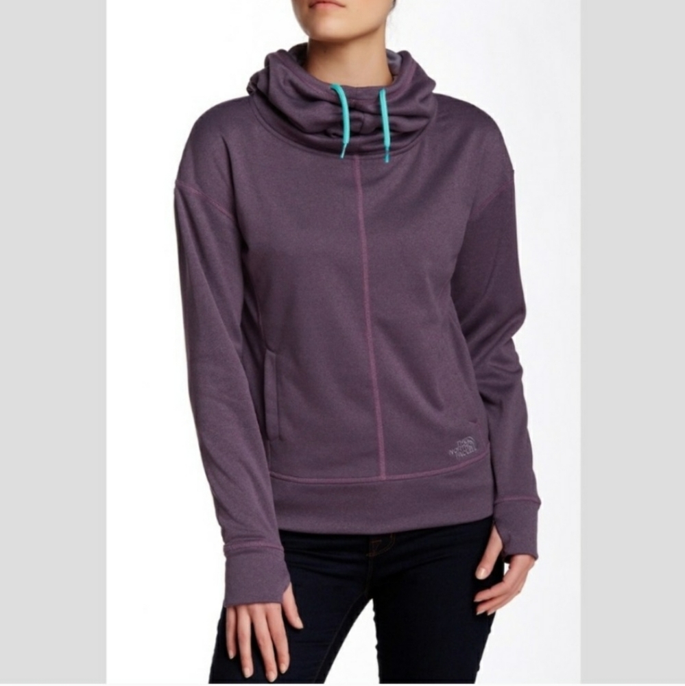 Northface cowl neck hoodie